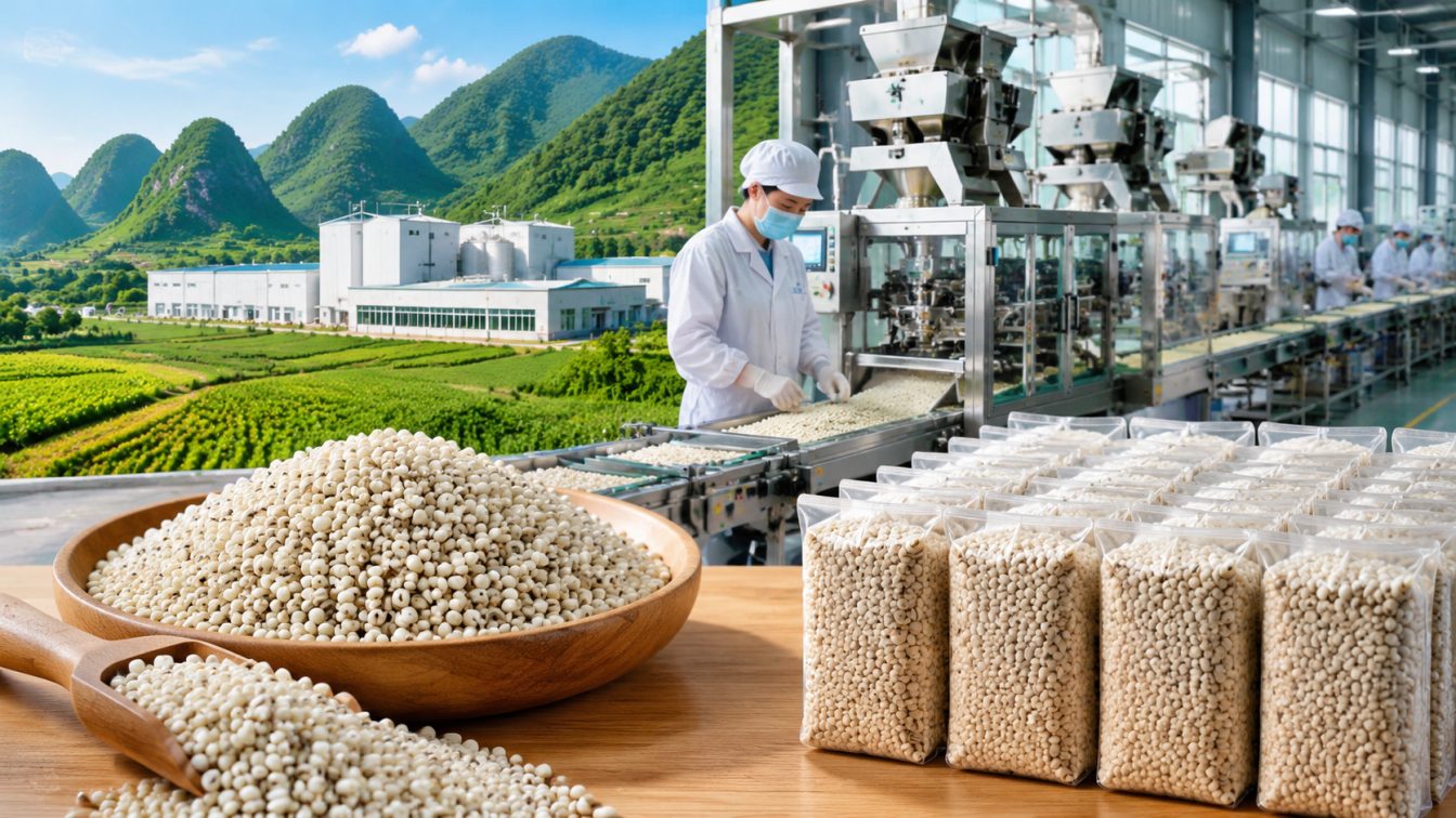 滴道区为薏仁米采购提供产地直供